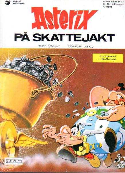 Asterix norwegisch Nr. 13  - ASTERIX på Skattejakt - 1975 - 2.Auflage - gebraucht